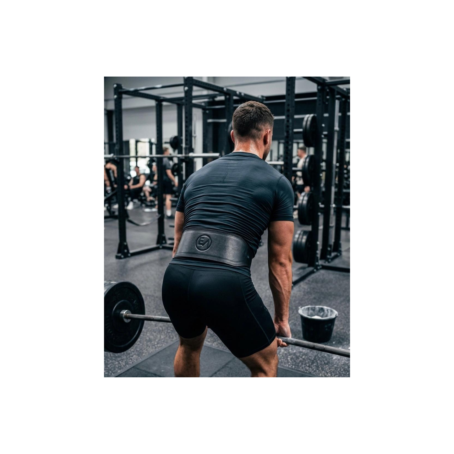 Weight Lifting PURE LEATHER Belt Gym SUPPORT bodybuilding