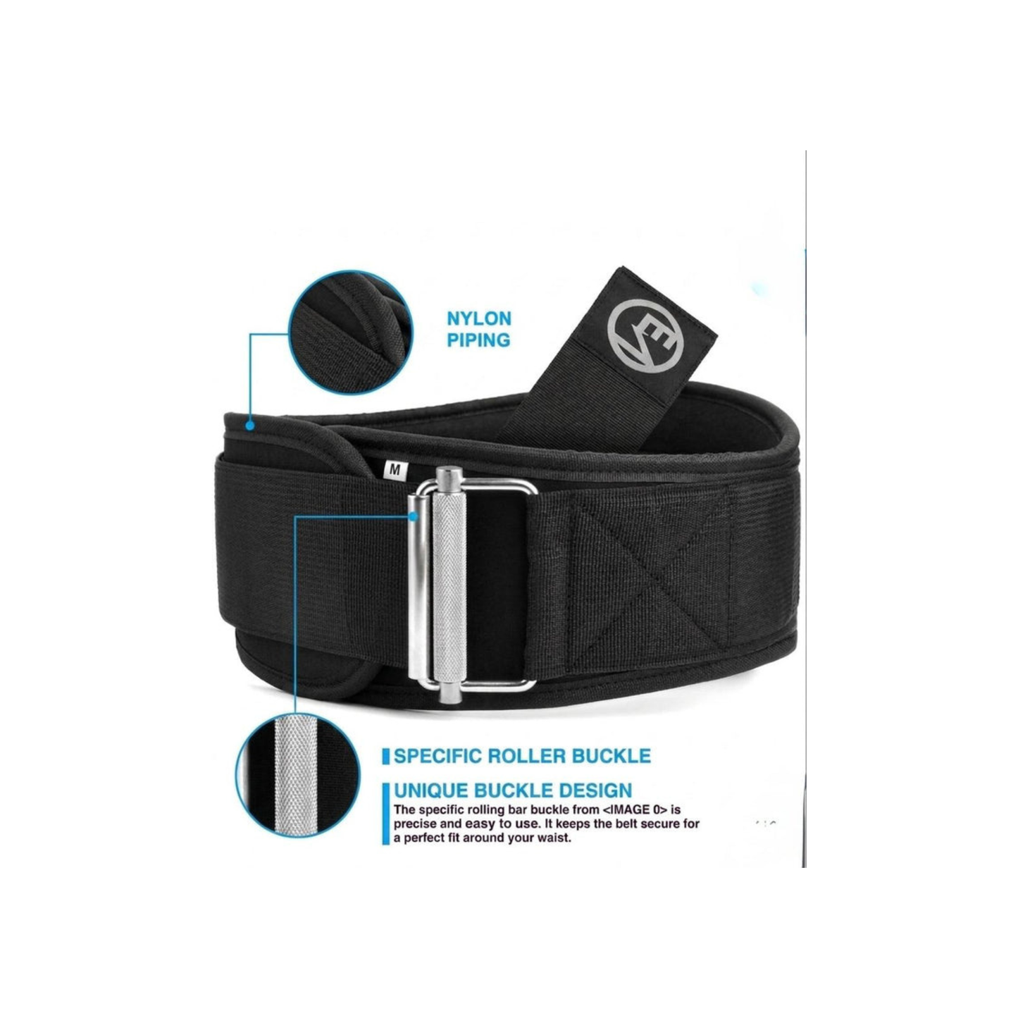 WeightLifting Belt Neoprene Padded Back Support Strap Gym Fitness Workout body