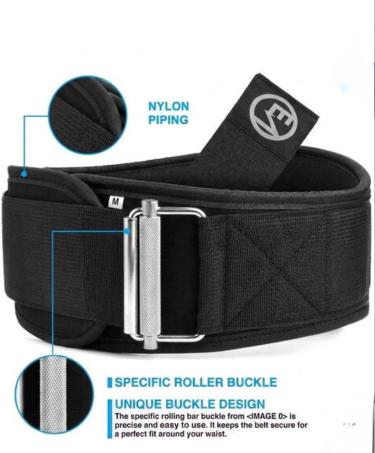 WeightLifting Belt Neoprene Padded Back Support Strap Gym Fitness Workout body