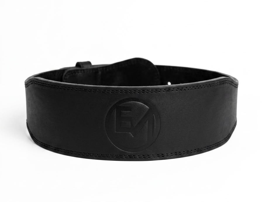 Weight Lifting PURE LEATHER Belt Gym SUPPORT bodybuilding