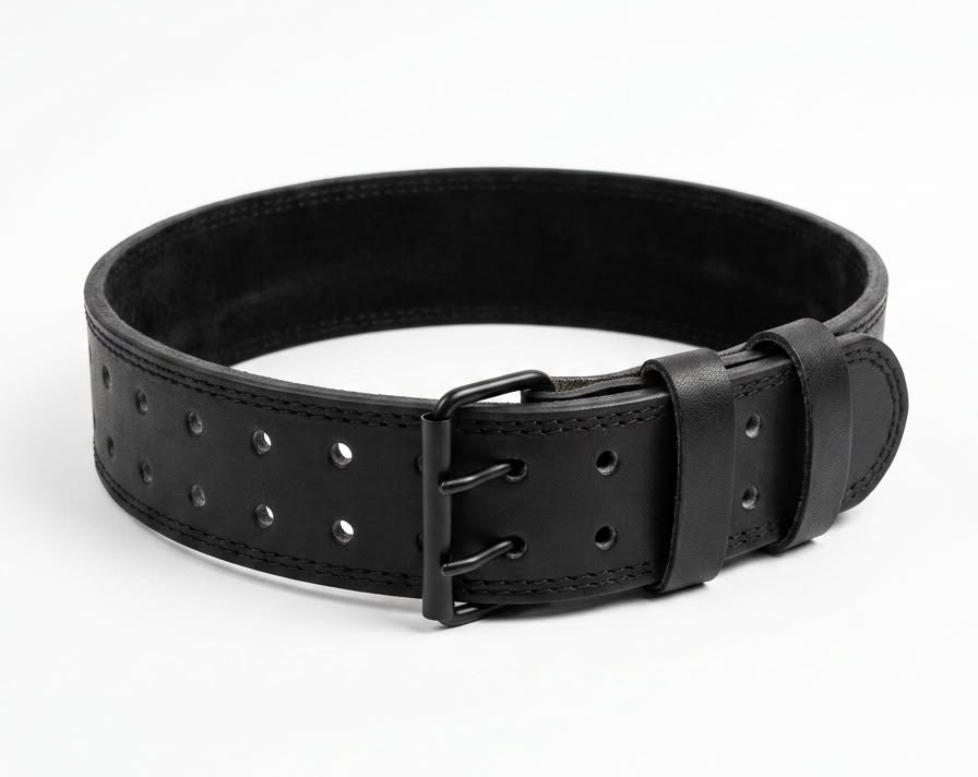 Weight Lifting PURE LEATHER Belt Gym SUPPORT bodybuilding