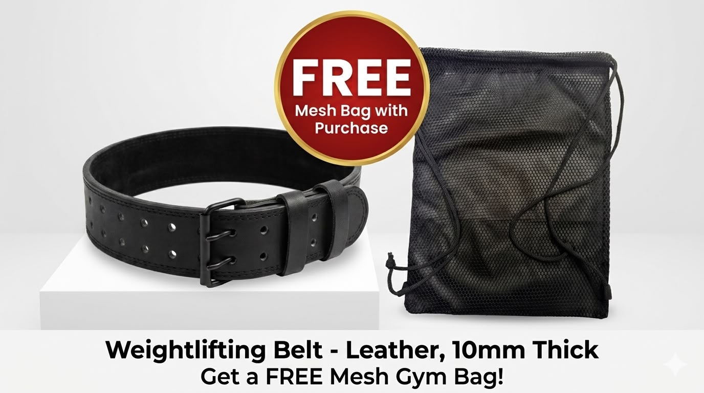 Weight Lifting PURE LEATHER Belt Gym SUPPORT bodybuilding