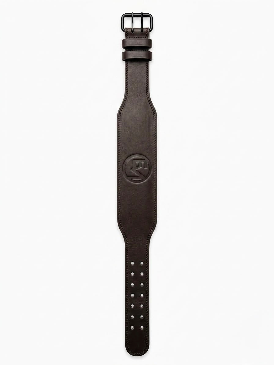 Weight Lifting PURE LEATHER Belt Gym SUPPORT bodybuilding